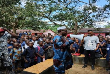 As He Continues To Touch Bases… Dr. Alie Kabba Storms Kenema