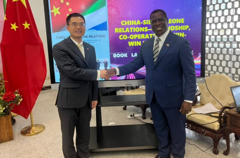 “Sierra Leone & China Relationship…Forward Ever Backward Never” – Says Professor Francis